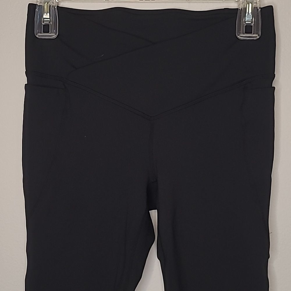 PureLuxe by Fabletics HW Oasis Crossover 7/8 Leggings Size XS or Small